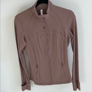 Lululemon Define Jacket Luon Size 8 Twilight Rose LW4AWKS TWRS EUC